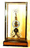 Scissors Pendulum Skeleton Clock