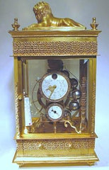 Brass Case Ferris Wheel Crystal Regulator